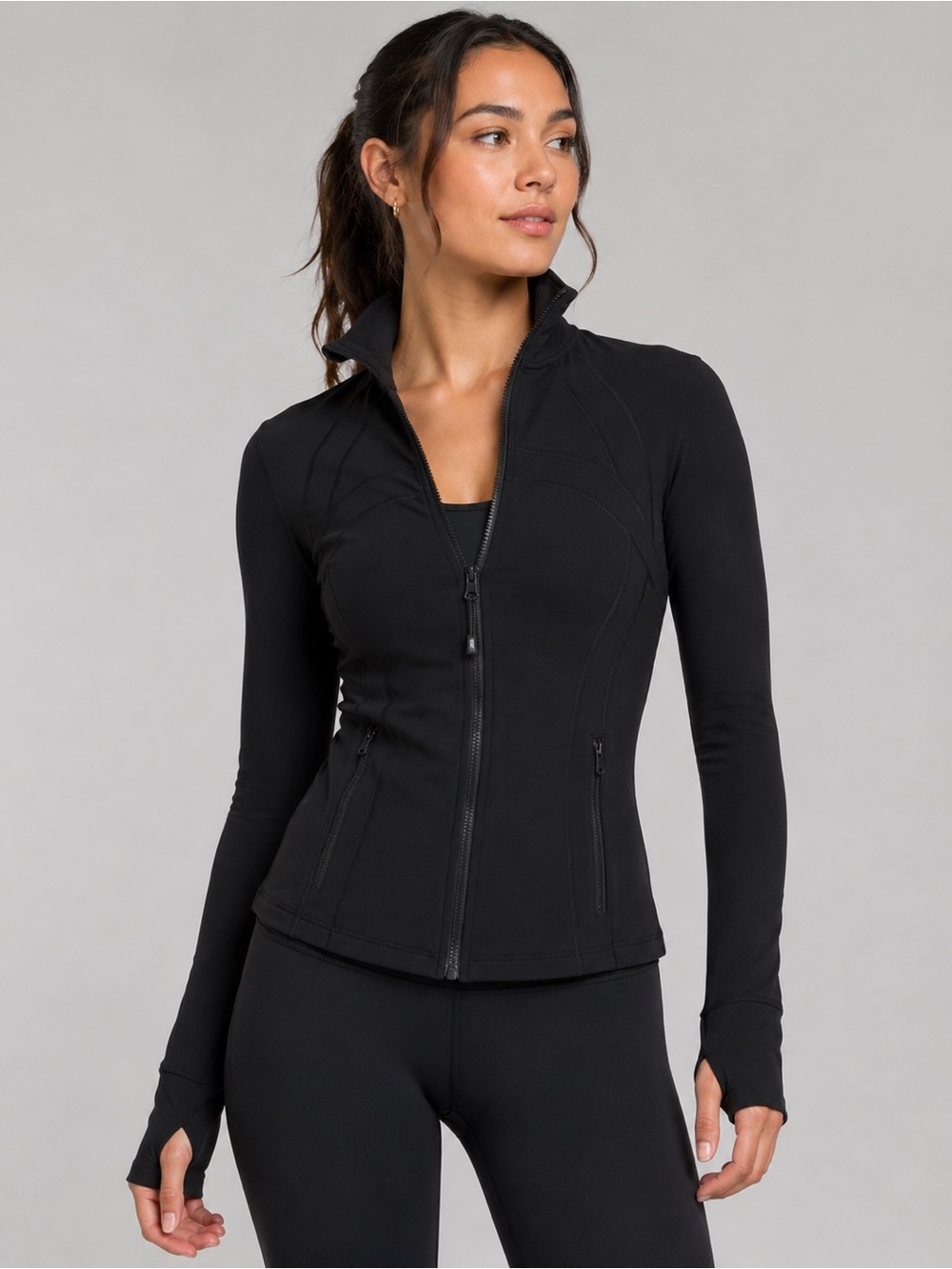 Lululemon Black Define Jacket Women's Zip-Up